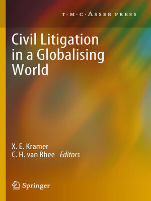 cover image of Civil Litigation in a Globalising World